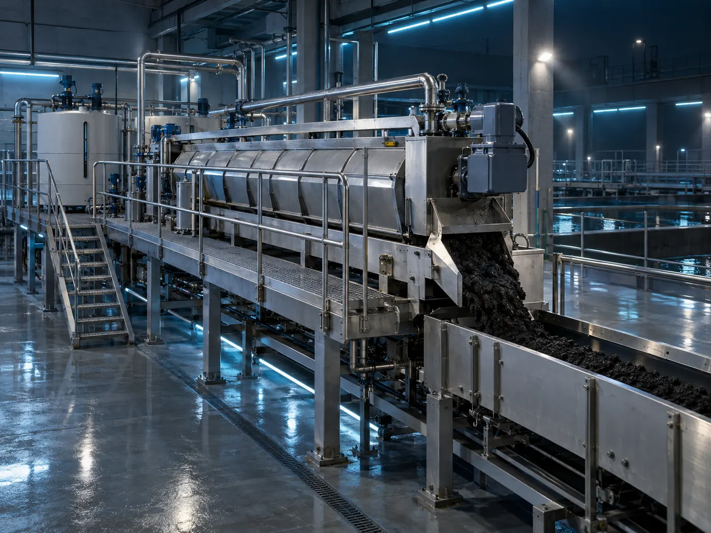 Sludge dewatering