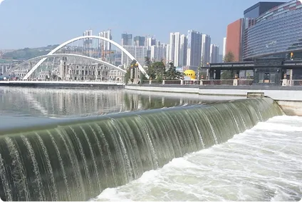 Nanming River — Obermeyer spillway gate